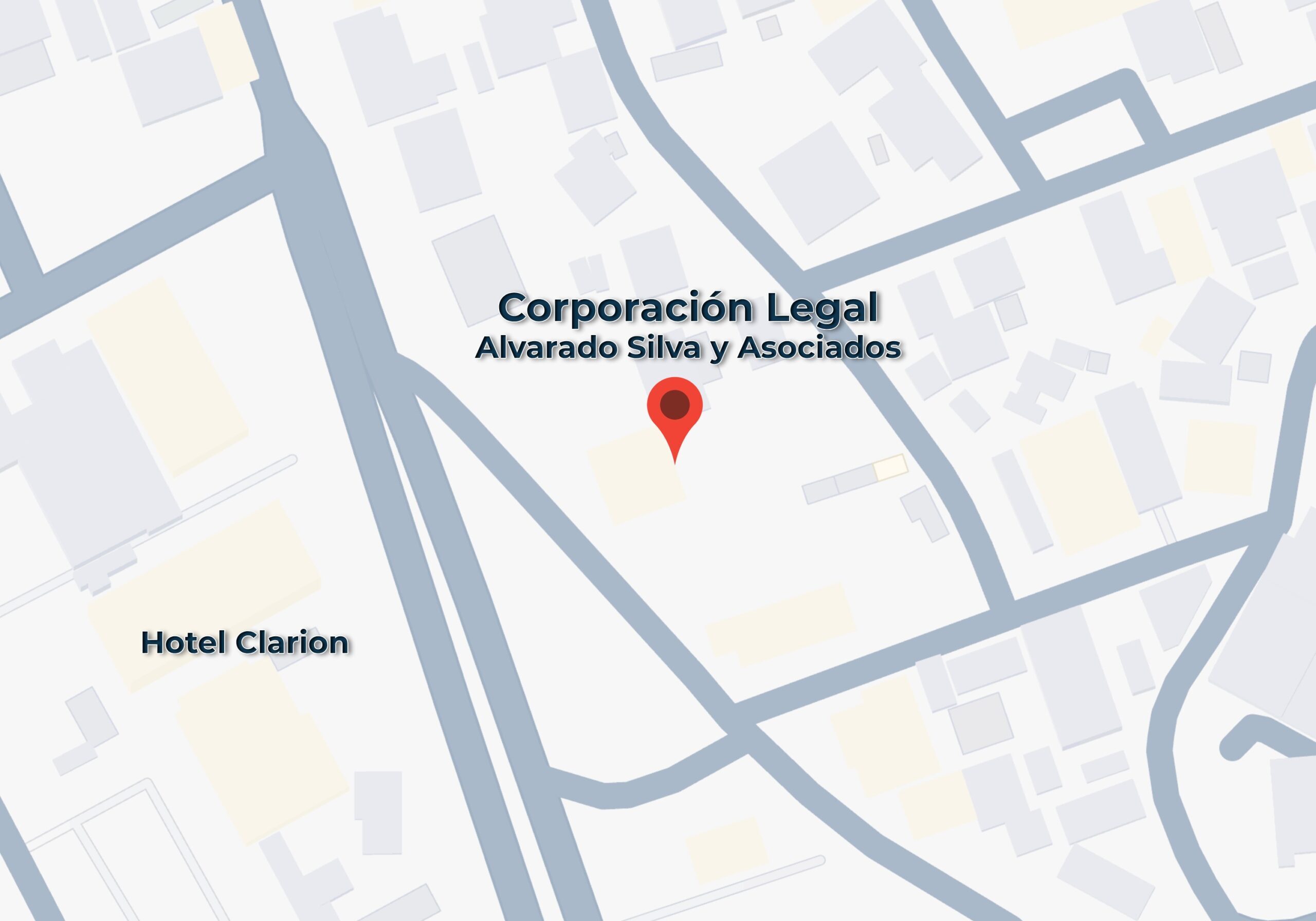 Direccion Corporacion Legal Alvarado Silva y Asociados